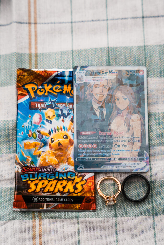 custom pokemon gift from the bride